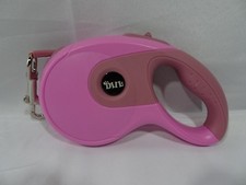 Retractable Dog Leash / Pink / TF