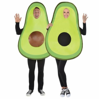 Adult Mens Ladies Novelty Funny Avocado Stag Hen Night Fancy Dress Fruit  Costume | eBay
