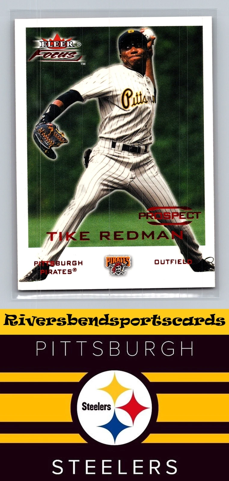 Tike Redman trading card