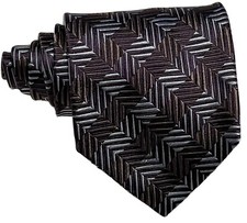 Pronto Uomo Geometric 100 SILK Men's Tie 60" x 3.75"