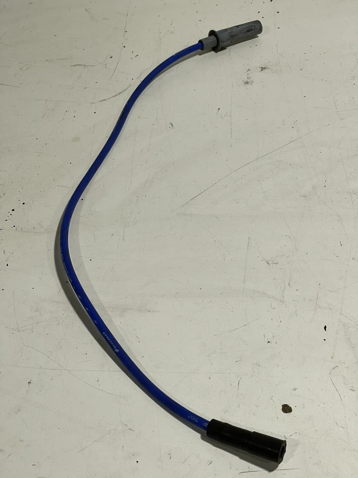 Cables de bujía Summit silicona 8 mm azul - bajo ohmio Jeep Wrangler JK CC 4W Foto 4 de 4