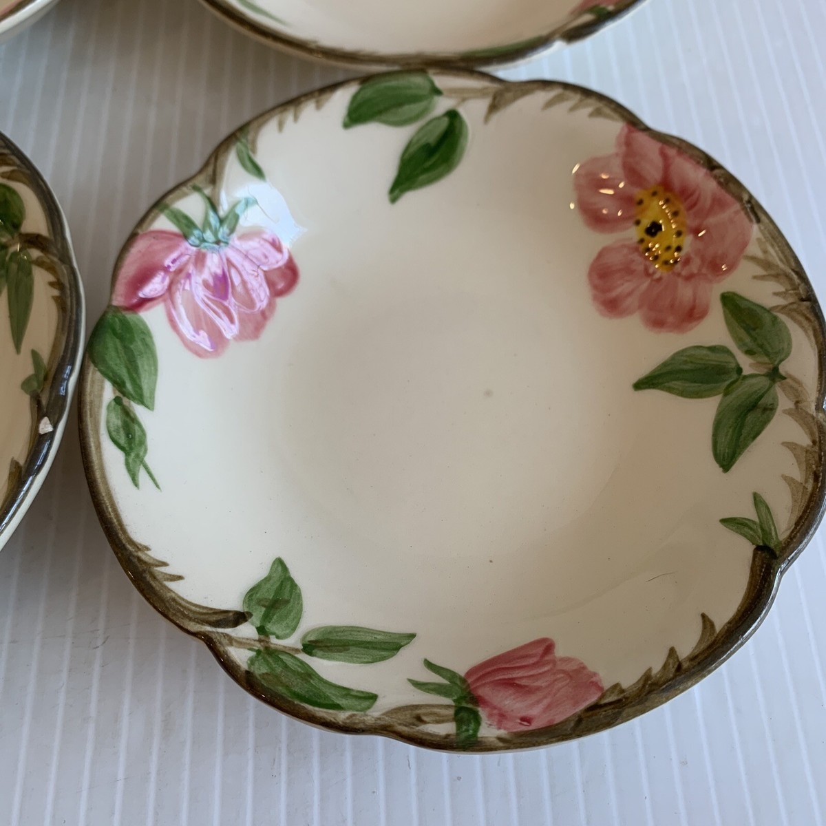 新品EL RANCHO hand painted desert rose 中鉢2 El Rancho Desert Rose - Etsy