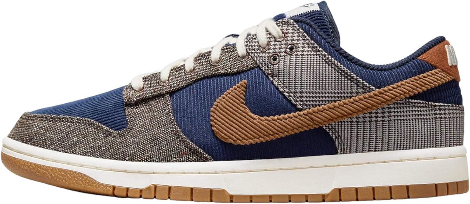 Мужские кроссовки Nike Dunk Low PRM Темно-синий/Темно-коричневый (FQ8746 410)