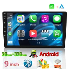 Car Multimedia Player Andriod GPS Navigation Bluetooth Radio Wifi USB FM Mirror 