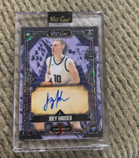 Joey Hauser Auto ~ 2024 Wild Card 5 Card Draw  RC 1/2 Michigan State AUTOGRAPH