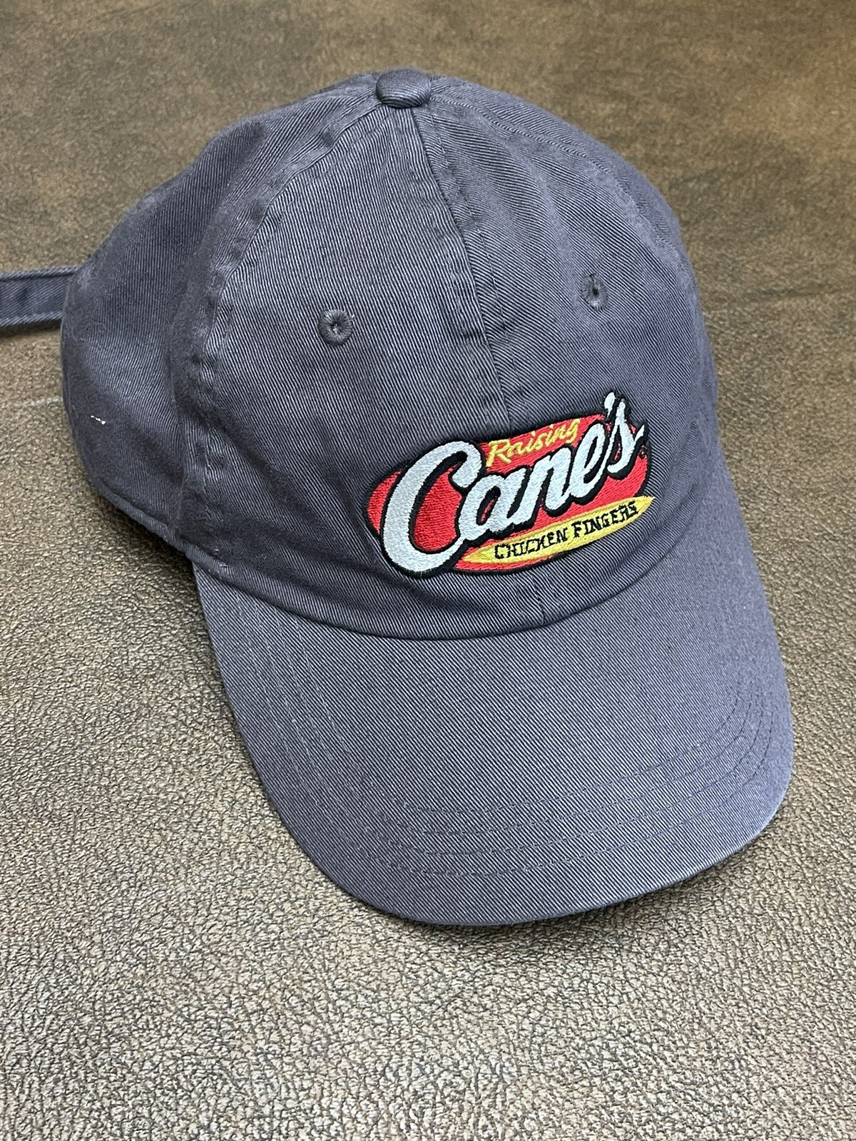 Raising Cane's Gray Adjustable Cap Chicken Fingers G… Gem