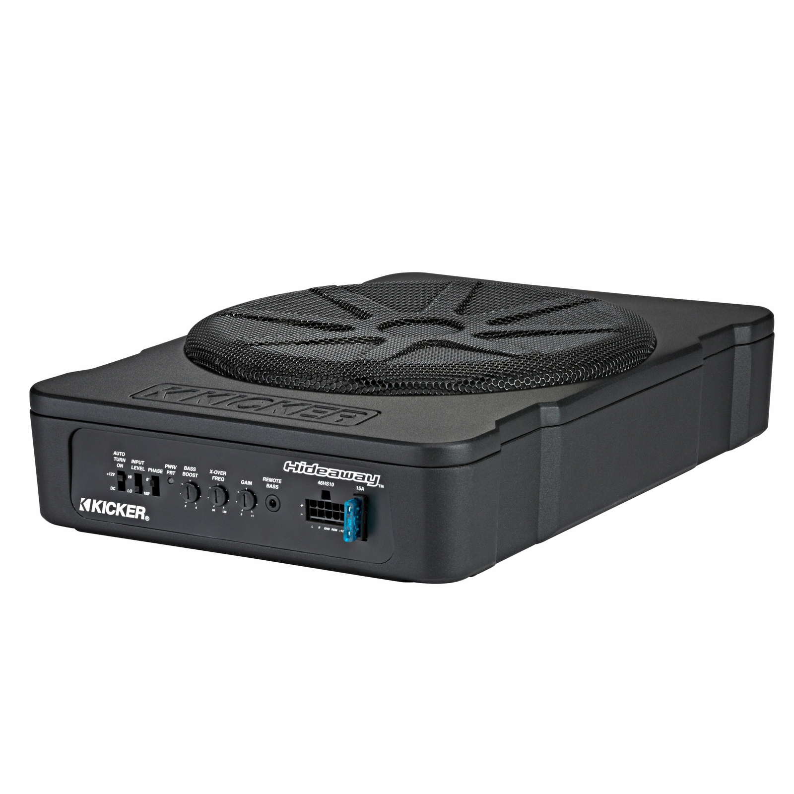 Kicker HS10, Hideaway 10" Compact Powered Subwoofer w/ Class D Amplifier... 713034088318 eBay