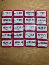 Altoids Tin Peppermint Empty Lot of 20