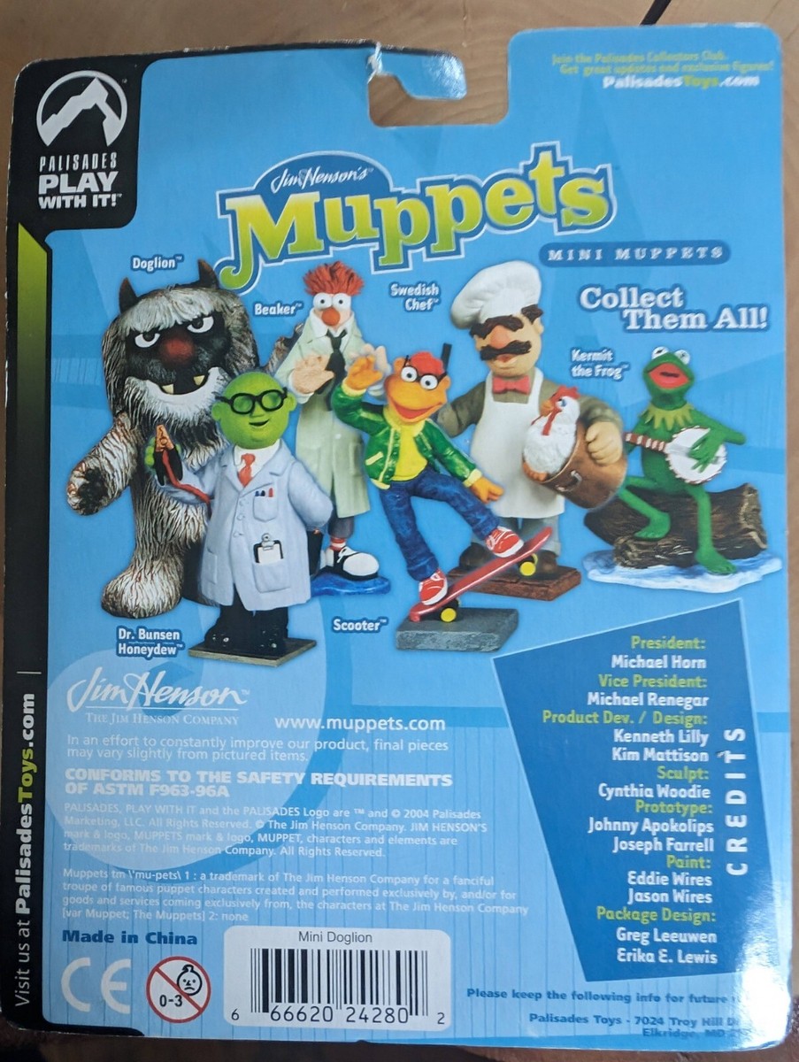 その他 Palisades Doglion Mini Muppet Figure Collectible Mini Muppets Doglion Figurine - Unique Muppet