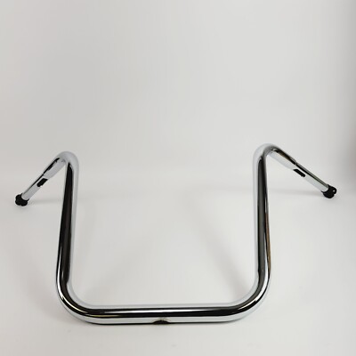 LA Choppers Chrome 1.25 in x 16in Hefty Ape Hangers Handlebars For Harley Models