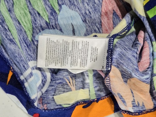 Polo Ralph Lauren Mens XLARGE XL Floral Tropical Graphic Crew Neck T Shirt Tee - Picture 7 of 10