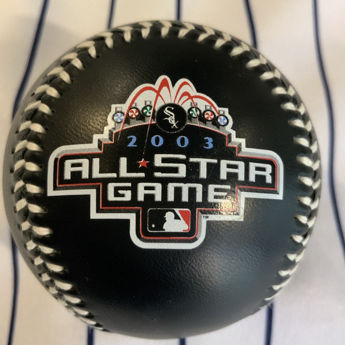 Chicago White Sox 2003 All Star Game Black Souvenir Baseball