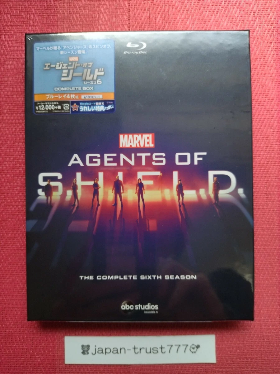 Agents of Shield Season 6 Complete Box Blu Ray NEW JAPAN