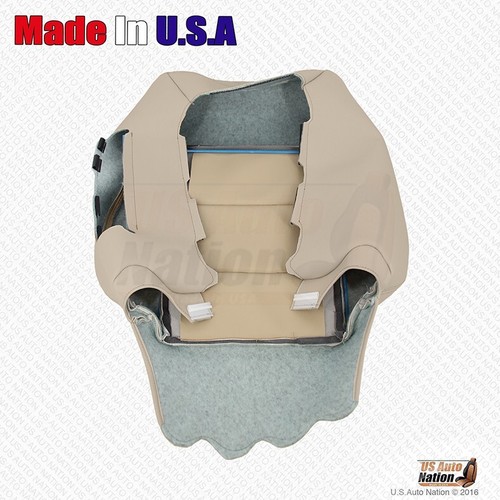 2012 2013 2014 For Mercedes Benz E300 E350 Driver Bottom & Top Leather Cover Tan - Picture 4 of 6
