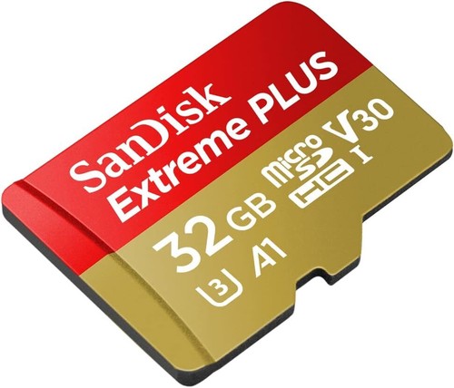Karta pamięci SanDisk Extreme Plus 32GB MicroSDHC A1 Klasa 10, UHS-I, U3, V30 - Zdjęcie 4 z 12