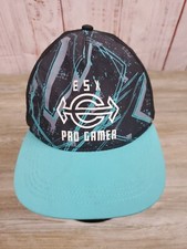 ESX 360 Pro Gamer Cap Teal/Black Snapback Adjustable Esports Pro-Wear Hat