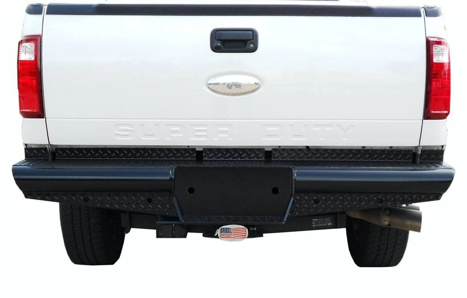 Steelcraft Automotive HD21370 Black HD Rear Bumper for 1999-2016 Ford Super Duty Foto 2 de 4