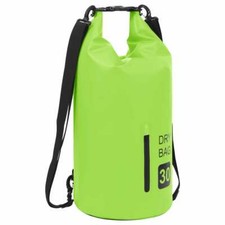 Dry Bag with Zipper Green 7.9 gal PVC vidaXL
