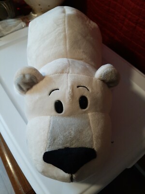 Flip A Zoo Poppi Polar Bear and Asher Husky 2-in-1 Stuffed Animal FLIPAZOO plush