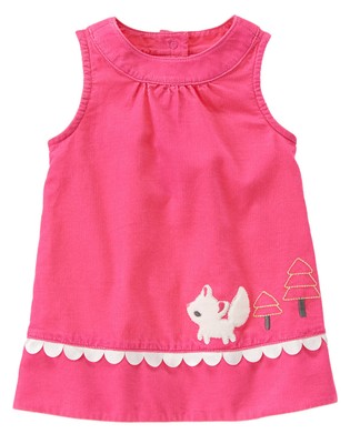 baby girl corduroy jumper