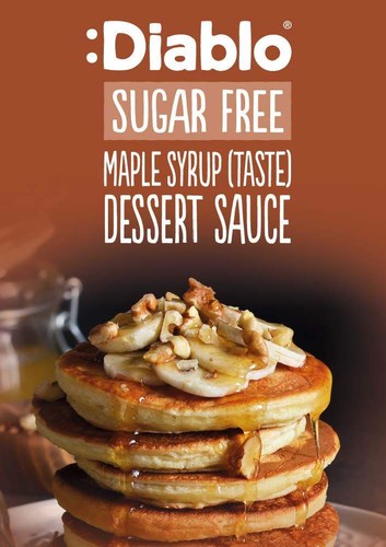 Diablo Maple Syrup Dessert Sauce | Sugar Free | Diabetic Friendly | 360g - Picture 4 of 12