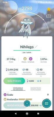 Pokemon Go - Nihilego Registered or 30 days 