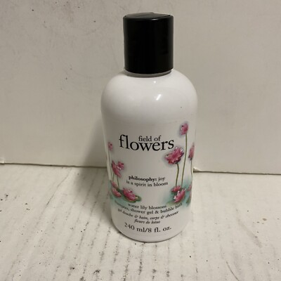 Philosophy Field Of Flower Shampoo Shower Gel Bubble Bath