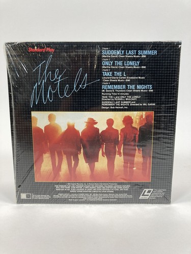 The Motels - Pioneer Artists 8' Extended Single Videodisc 1983 RARE!! SEALED - Picture 2 of 8