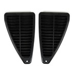 Quarter Panel Door Jamb Vent Grills Pair, 1970 1971 1972 1973 Mustang