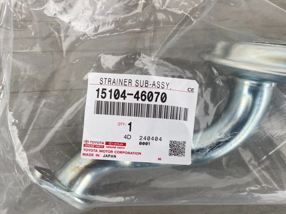 Subconjunto de filtro de aceite genuino Lexus OEM 15104-46070 para GS300 GS400 GS430 IS300 Foto 2 de 4