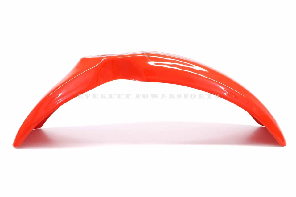 Nuevo guardabarros delantero 85-00 Honda XR80 R XR100 R flash rojo plástico guardabarros #H31 Foto 4 de 4