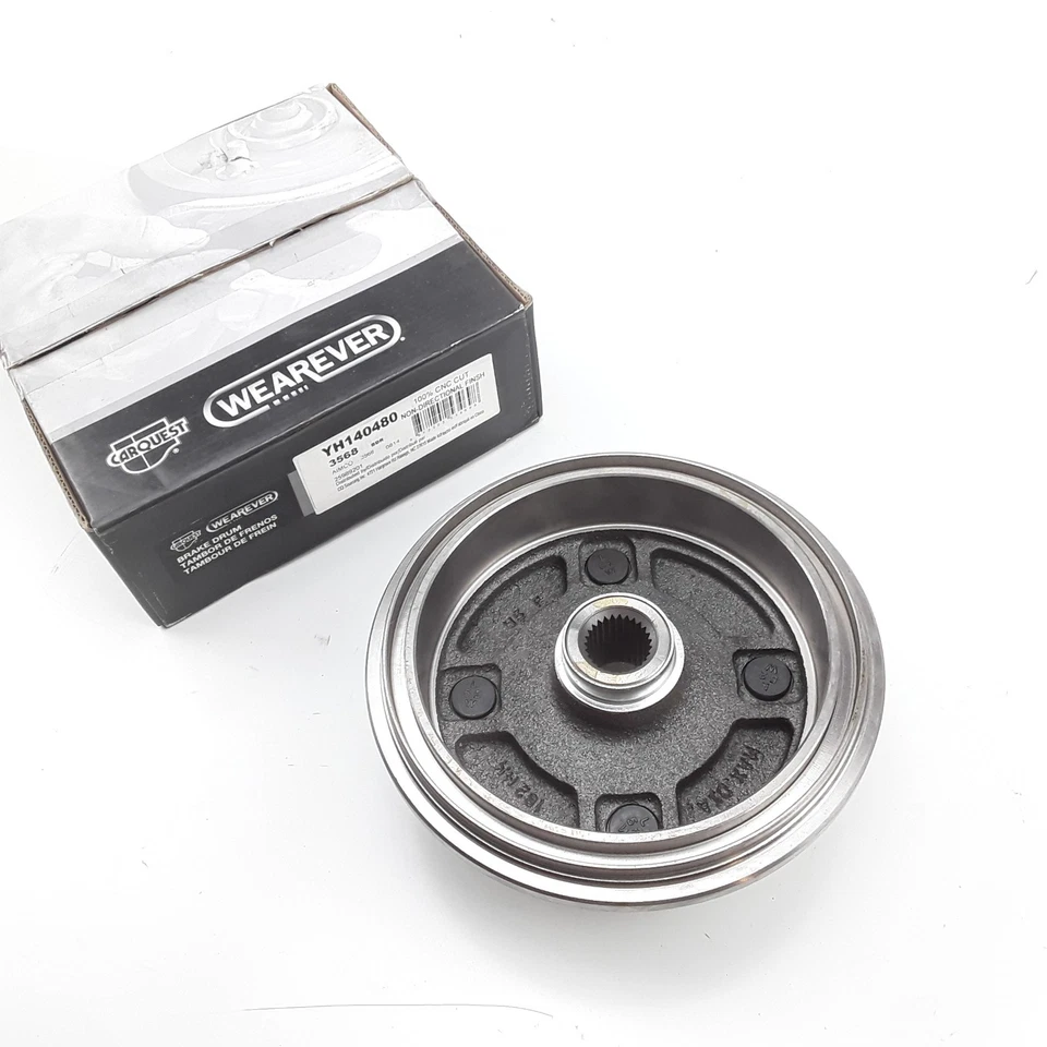 Tambor de freno trasero para Subaru GL DL GL-10 Loyale 1985 1986 1987 1988 1989 1990-1993 Foto 3 de 4