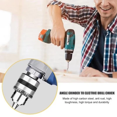 Accessoire pour meuleuse d'angle et mandrin de perceuse électrique en - Photo 1/4