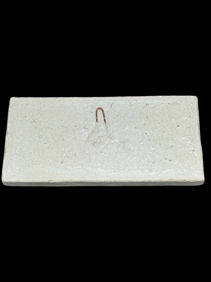 "Placa Carruth Studio Baby Birds 1990 hogar jardín fundido a mano vintage 11,5"" X 5,75""" Foto 3 de 4