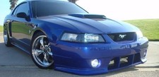 White Halo Fog Lamps Driving Light Kit For 1999-2004 Ford Mustang Roush Body Kit White Halo Fog Lamps Driving Light Kit For 1999-2004 Ford Mustang Roush Body Kit