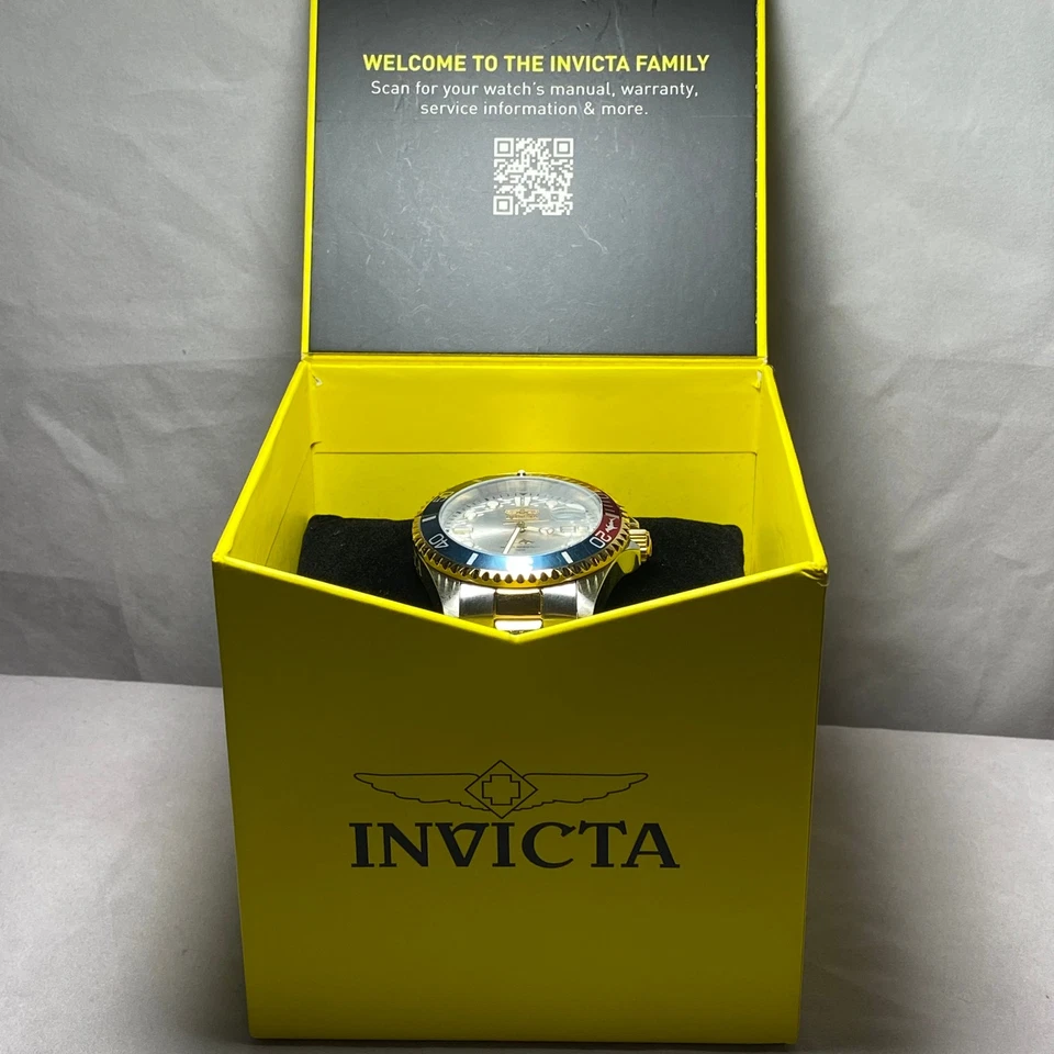 Reloj Hombre Invicta Pro Diver 43mm Dorado e Inoxidable 44710 Cuarzo Japonés Foto 3 de 4
