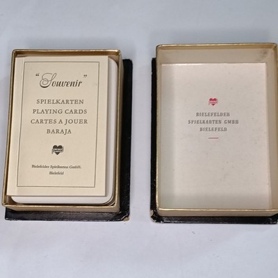 Bielefelder Spielkarten GmbH Souvenir Travel Playing Cards Deck in Box Modern