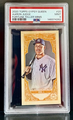 2020 Topps Gypsy Queen Aaron Judge #20 Fortune Teller Minis PSA 9 Mint Yankees
