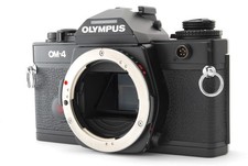 All Works N MINT  Olympus OM-4 OM4 SLR 35mm Film Camera Black Body From JAPAN