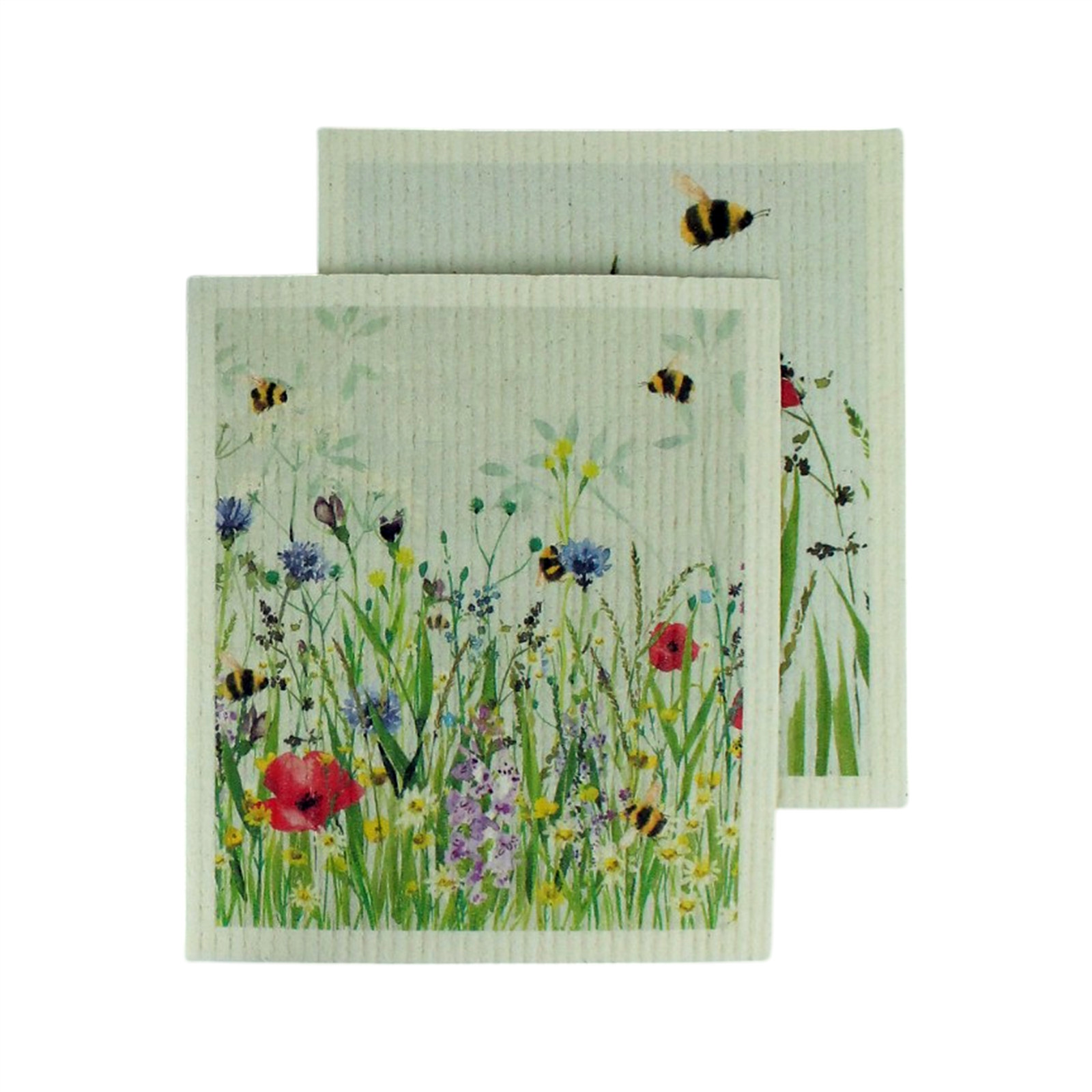 Eddingtons x National Trust Set Of 2 Bees Plant Based Cleaning Cloths