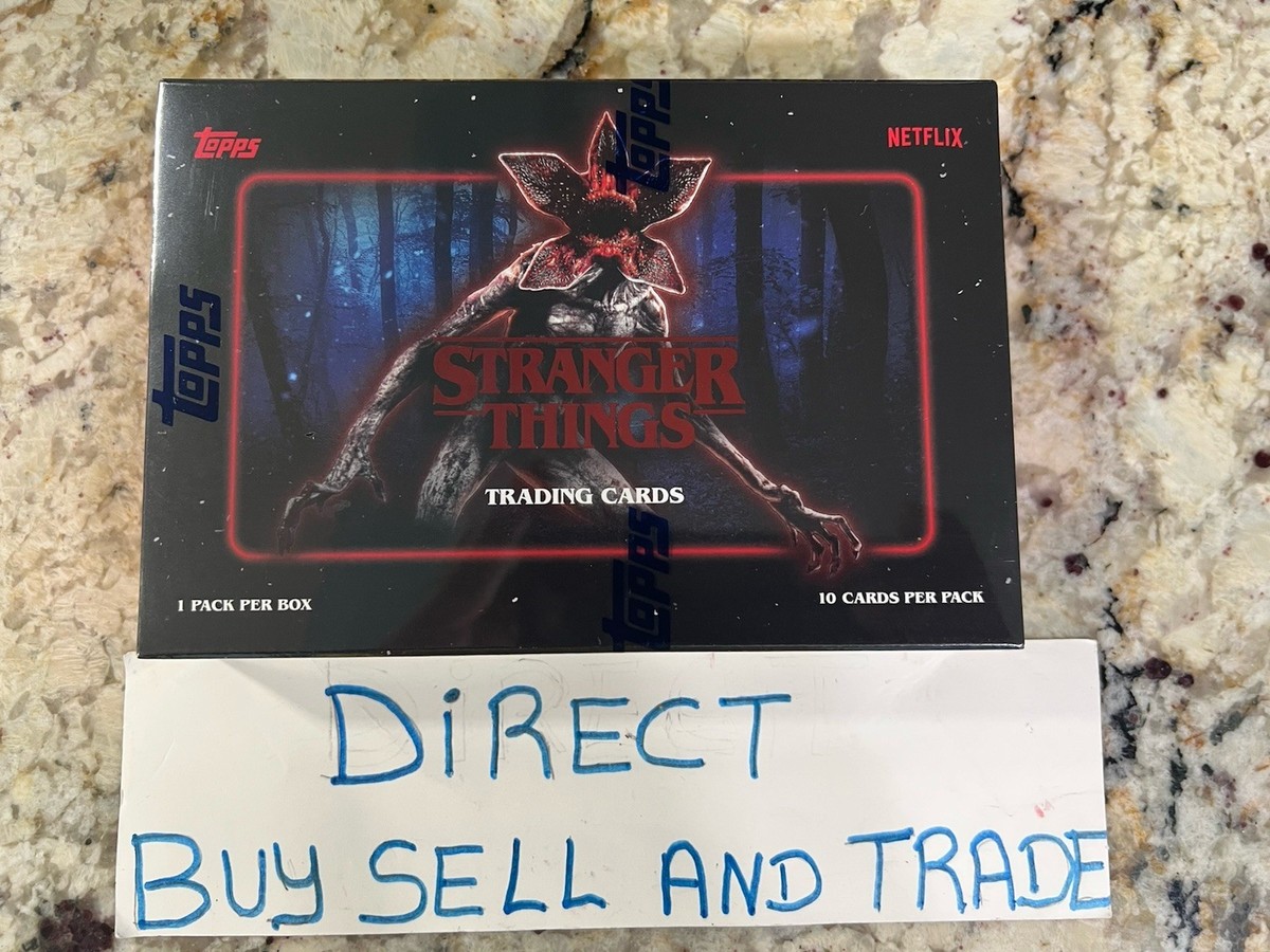 2025 Topps Stranger Things Hobby Box (Factory Sealed) - In Hand | eBay
