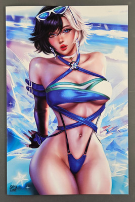 Waifu Chronicles #1 Winter Chill "Luna Snow" Cosplay Cover D By Logan