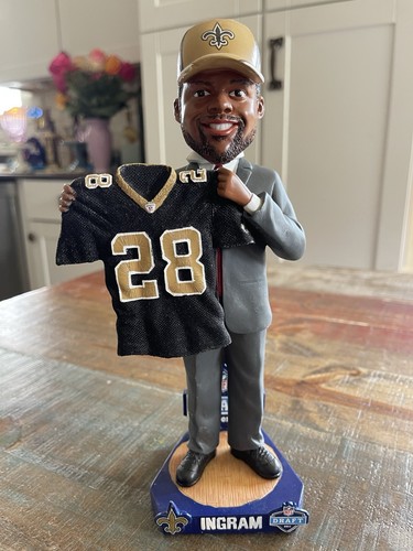 MARK INGRAM Alabama Crimson Tide / New Orleans Saints DRAFT DAY Bobblehead NIB! - Picture 2 of 2
