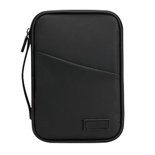 Waterproof Passport Holder, RFID Blocking Wallet, Portable Travel Document Or...