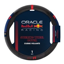 FOR MITSUBISHI CARISMA COLT - RED BULL RACING STEERING WHEEL COVER RED CAR