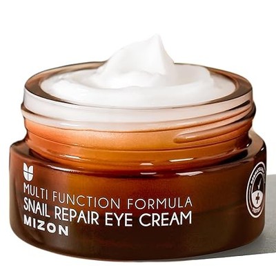 Korean Cosmetics Snail Repair Eye Cream - 10 oz. By Mizon - Bestselling