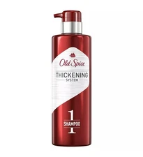 Old Spice Thickening Shampoo with Biotin 17.9 Fl Oz for Fullness and Volume