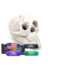 Osker Fire Pit Skull Fire Color Changing Fireproof Log For Bonfire Campfire