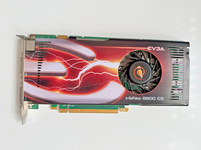 EVGA NVIDIA GeForce 8800 GS (384-P3-N851-AR) 384MB GDDR3 SDRAM PCI Express