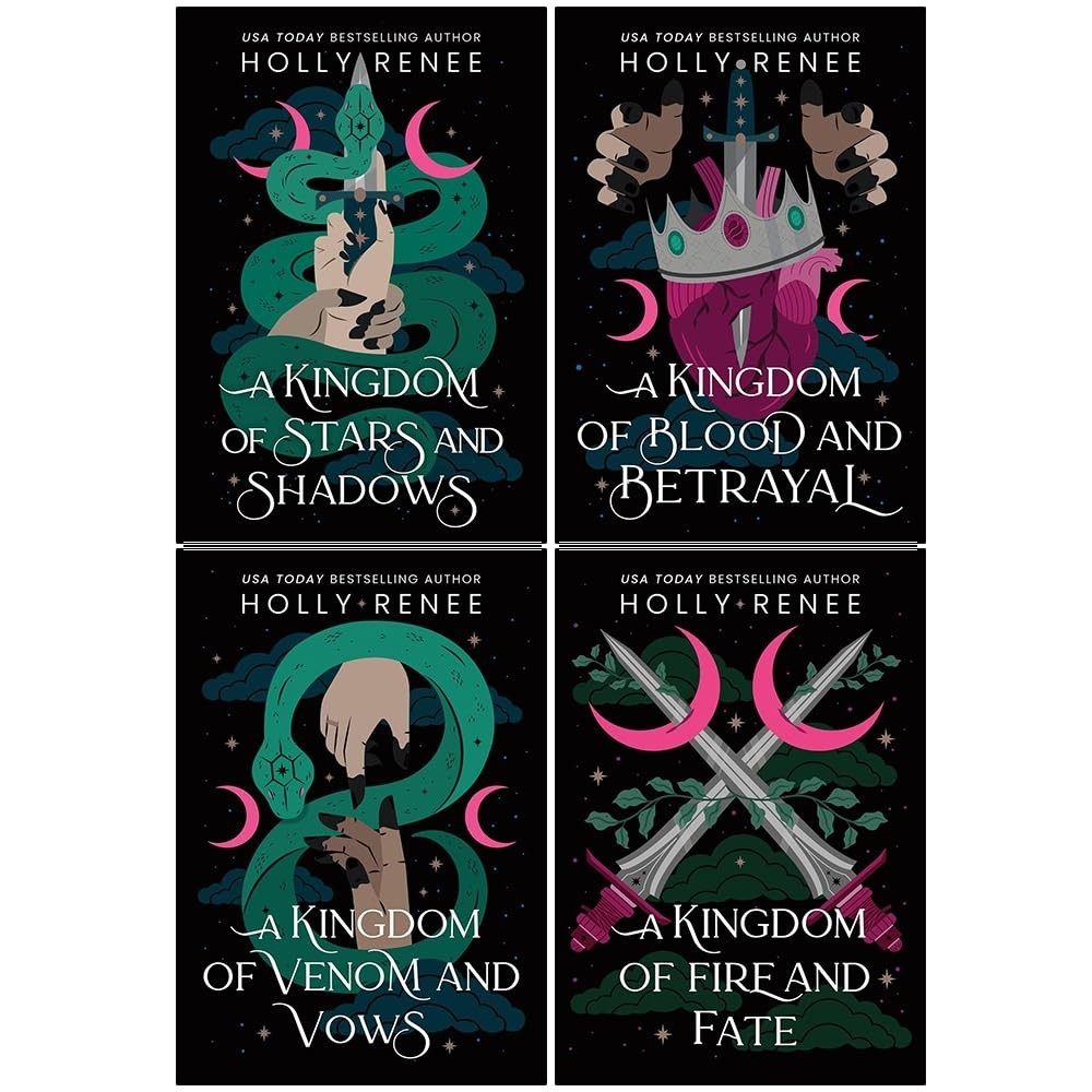 Stars and Shadows Series 4 Books Collection Set By Holly Rene Blood and Betrayal